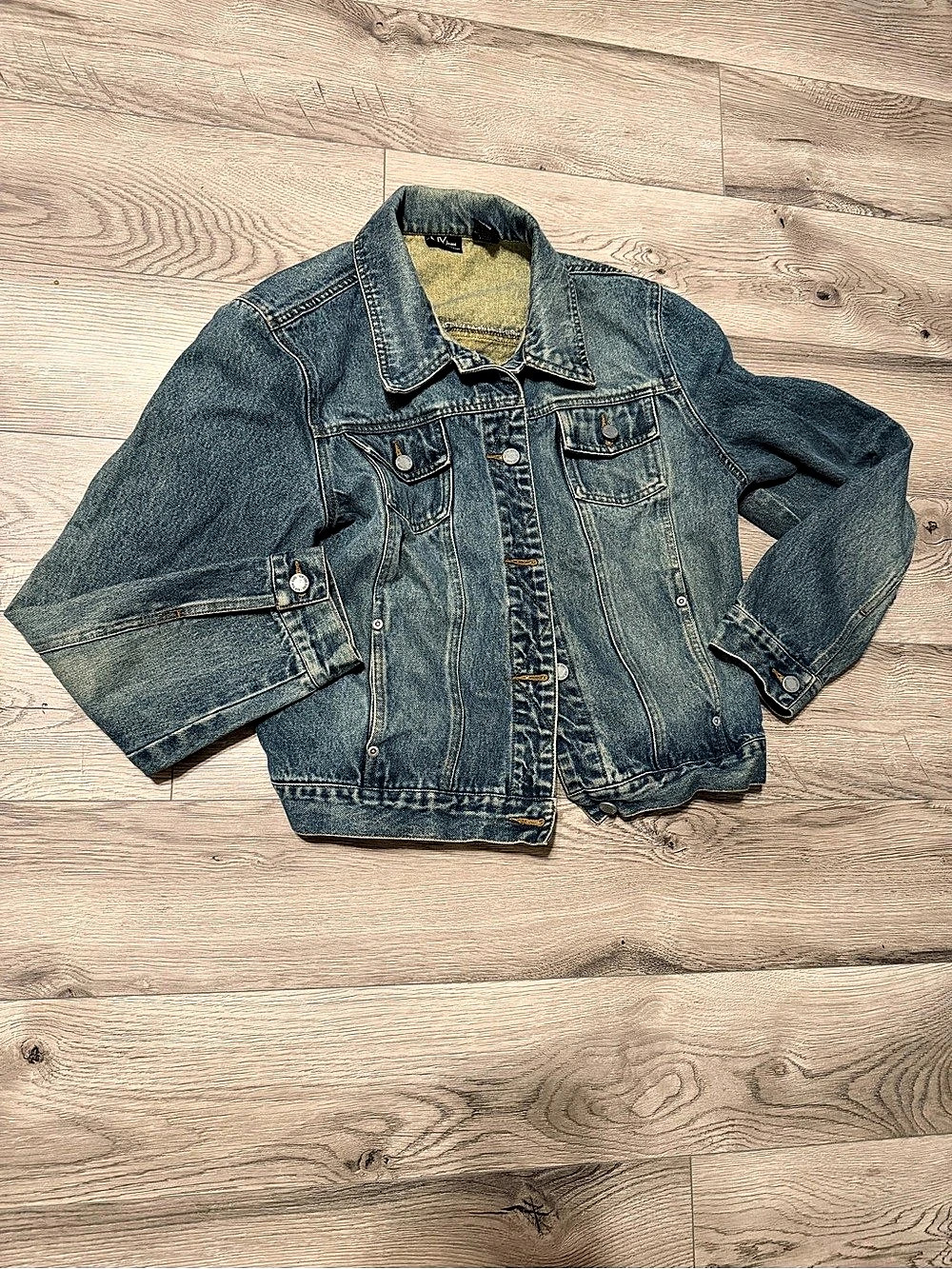 NY & Company Denim Jacket Blue XL
